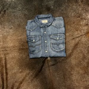 Men’s Kimes Ranch Denim Button Up